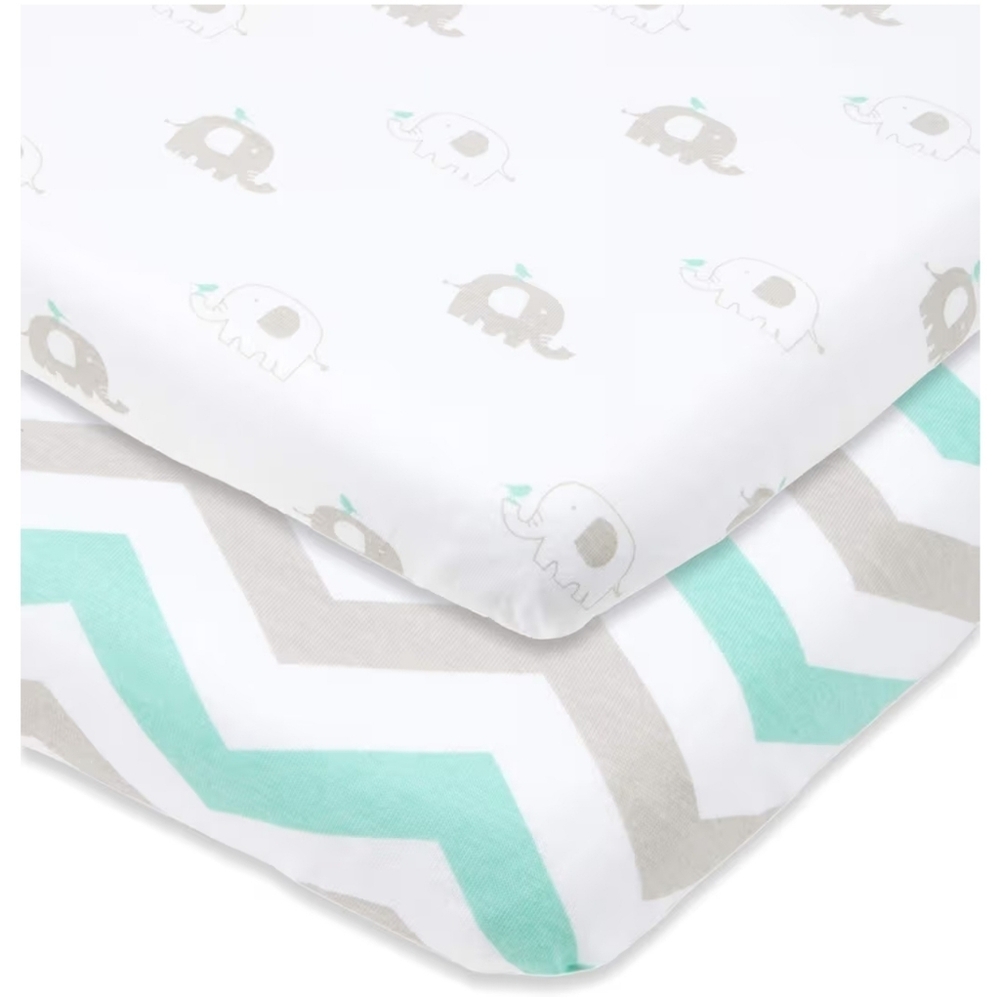 Baby Crib or Bassinet Sheets 20x30 Inch, Graco